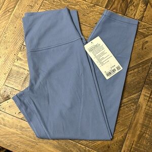 Lululemon Align Ribbed HR Pant 25” size 10
